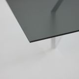 Монолитный матовый поликарбонат Серый графит PALSUN 4 мм Solar Grey 2050x6100 мм