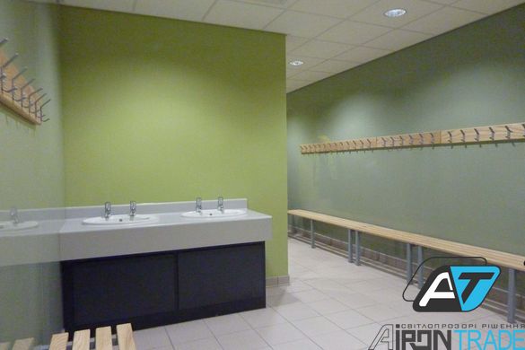 Купити Гігієнічна система ПВХ для облицювання стін Palclad PRIME 2,5 мм Pastel Green
