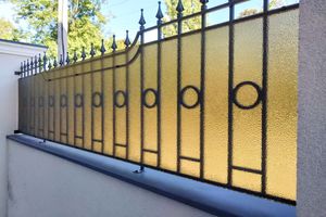 Монолітний полікарбонат Palsun Embossed для парканів, воріт, дверей та хвірток