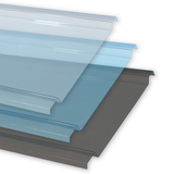 Монолітний профільований полікарбонат Suntuf EZ-Glaze 3 мм Прозорий 673x6000 мм